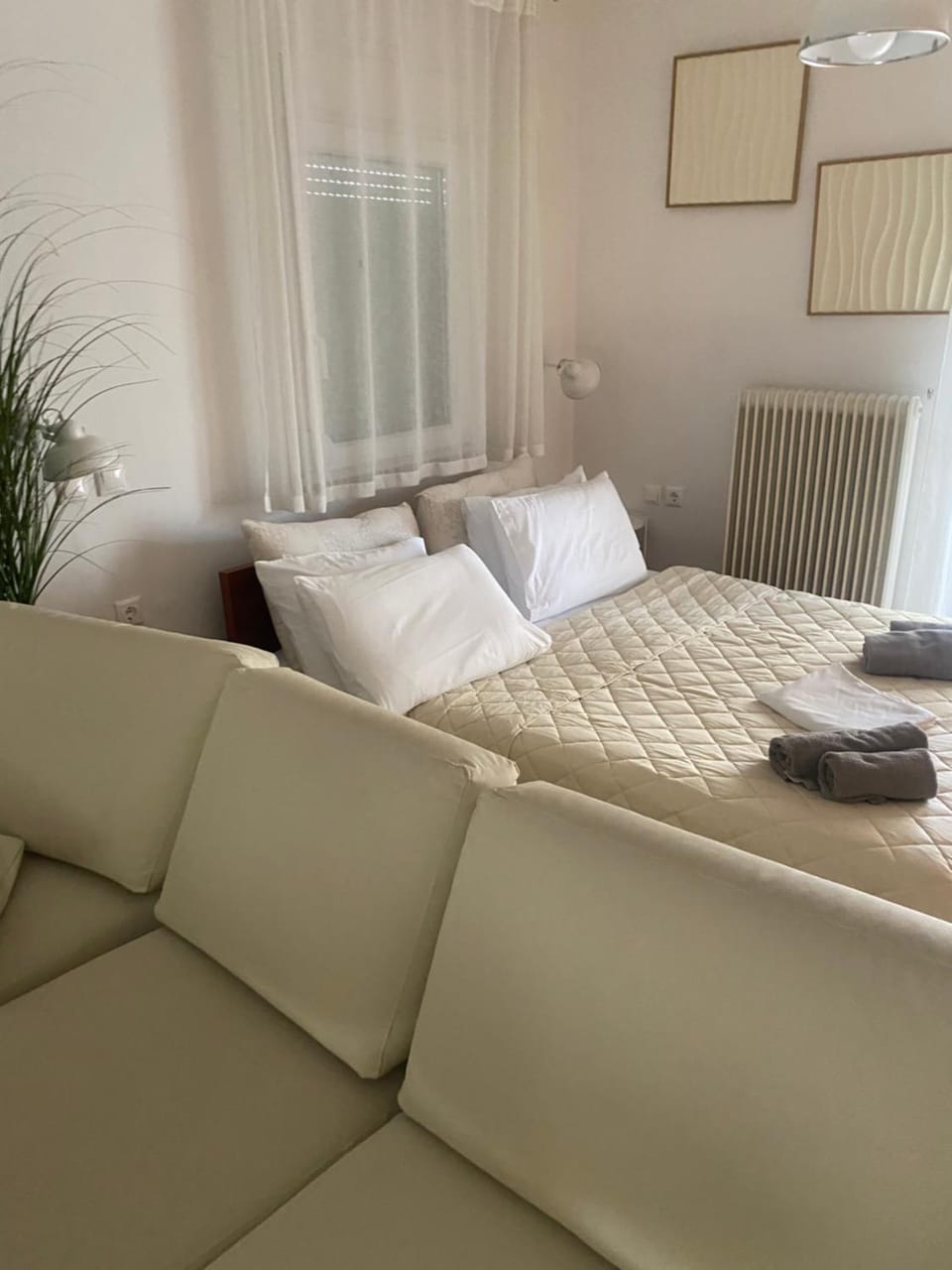 Nr1 White appartment w Luxury BA between Train St. and DT Apartment in Peloponnese, Western Greece and the Ionian