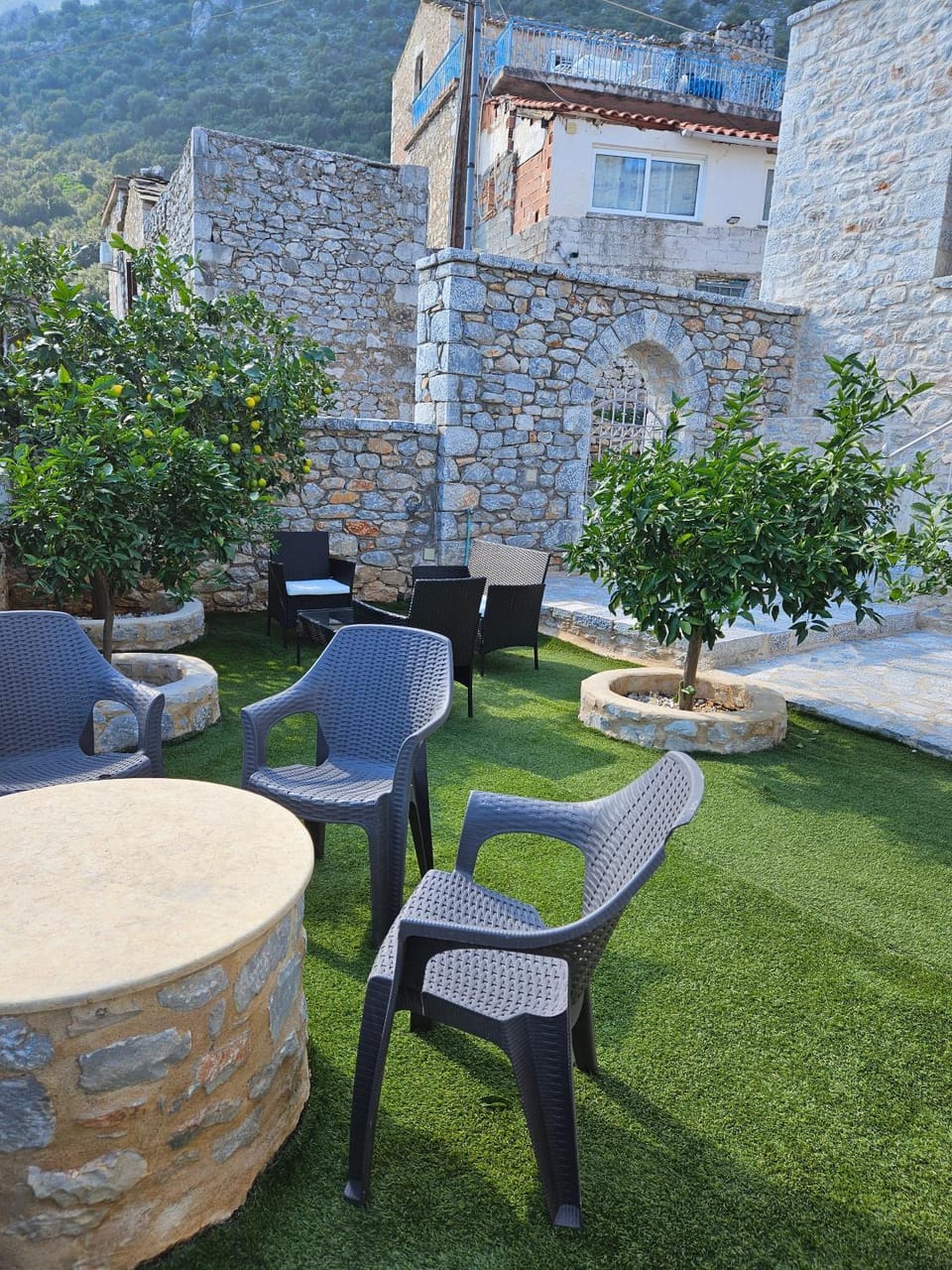 Garden, Inner courtyard view