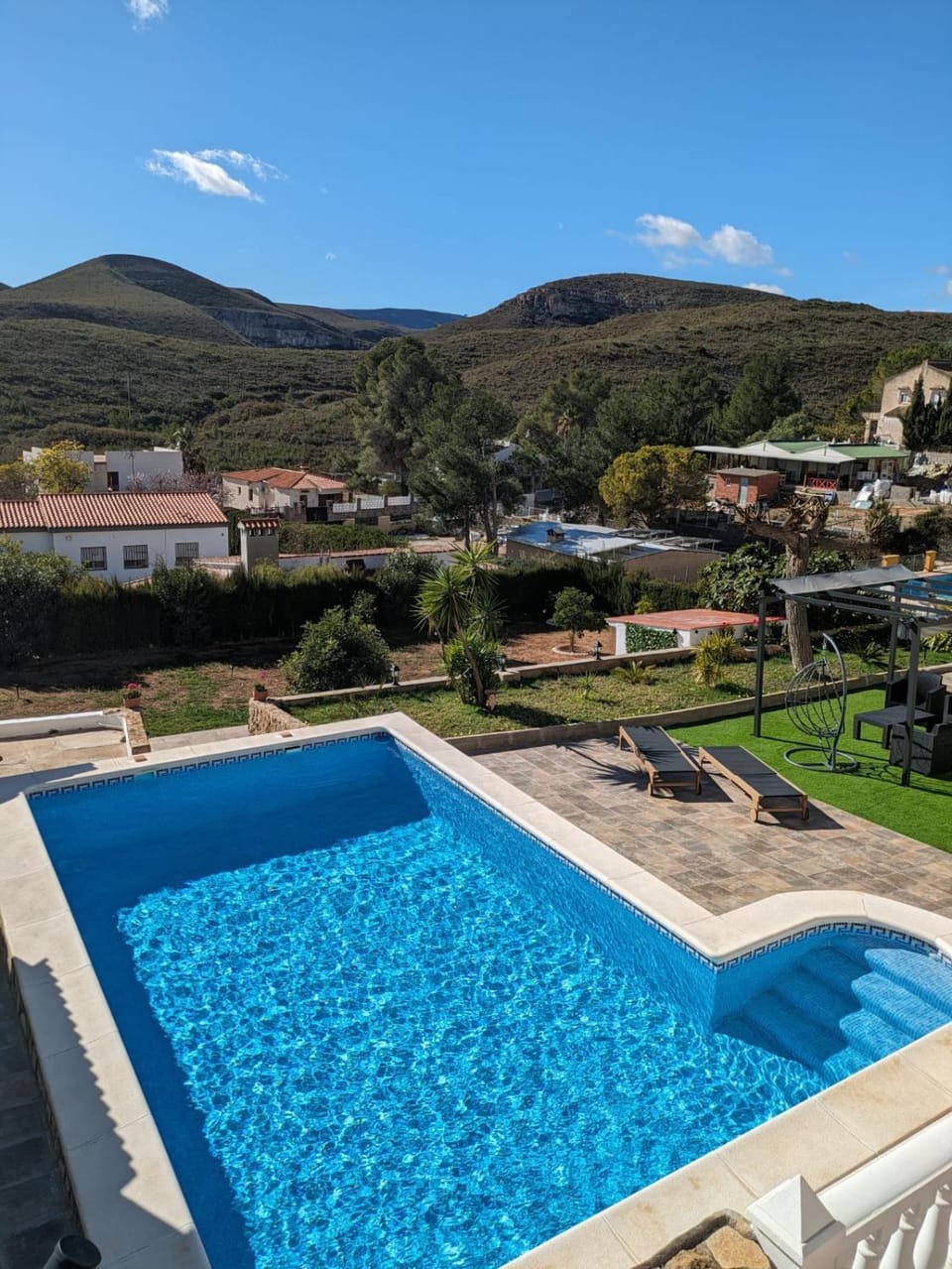 Mountain view, Pool view