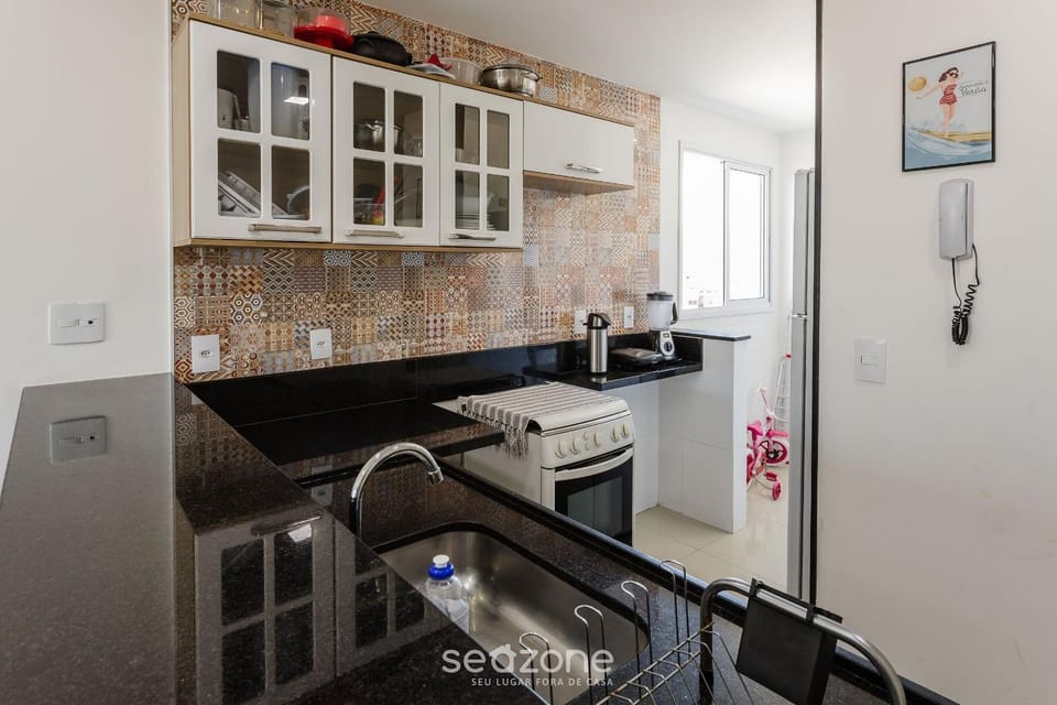 Beautiful apt just 400m from Praia do Morro CVE402 Apartment in Guarapari