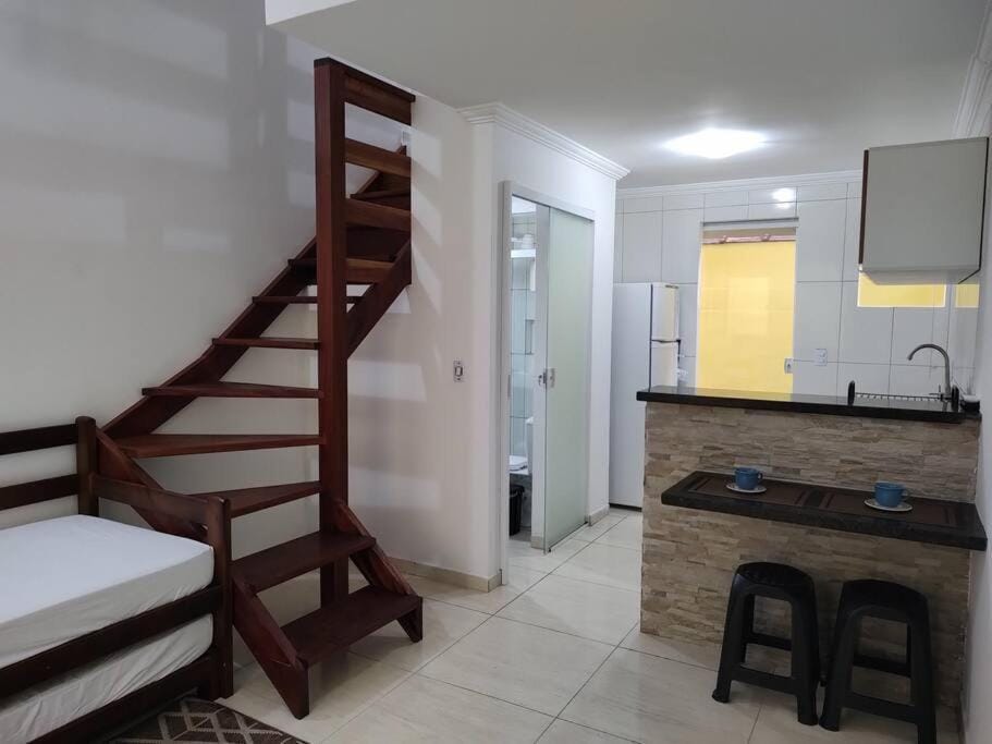 Bed, Kitchen or kitchenette, Photo of the whole room