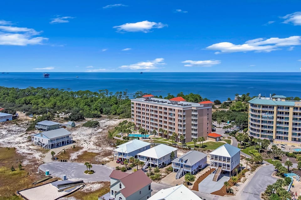 Bird's eye view, Sea view
