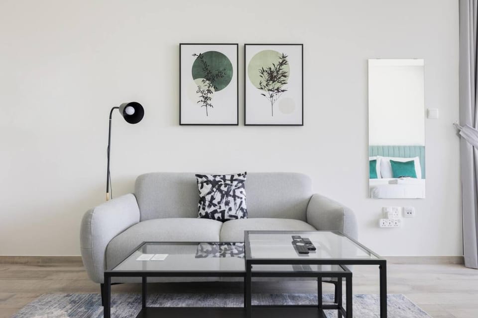 Living room, air conditioner