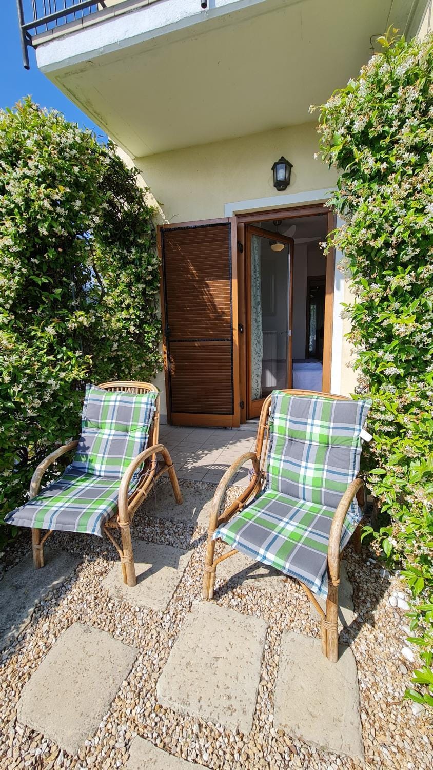 Property building, Patio