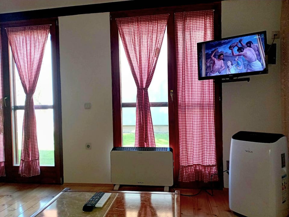 TV and multimedia, Living room, Seating area, air conditioner