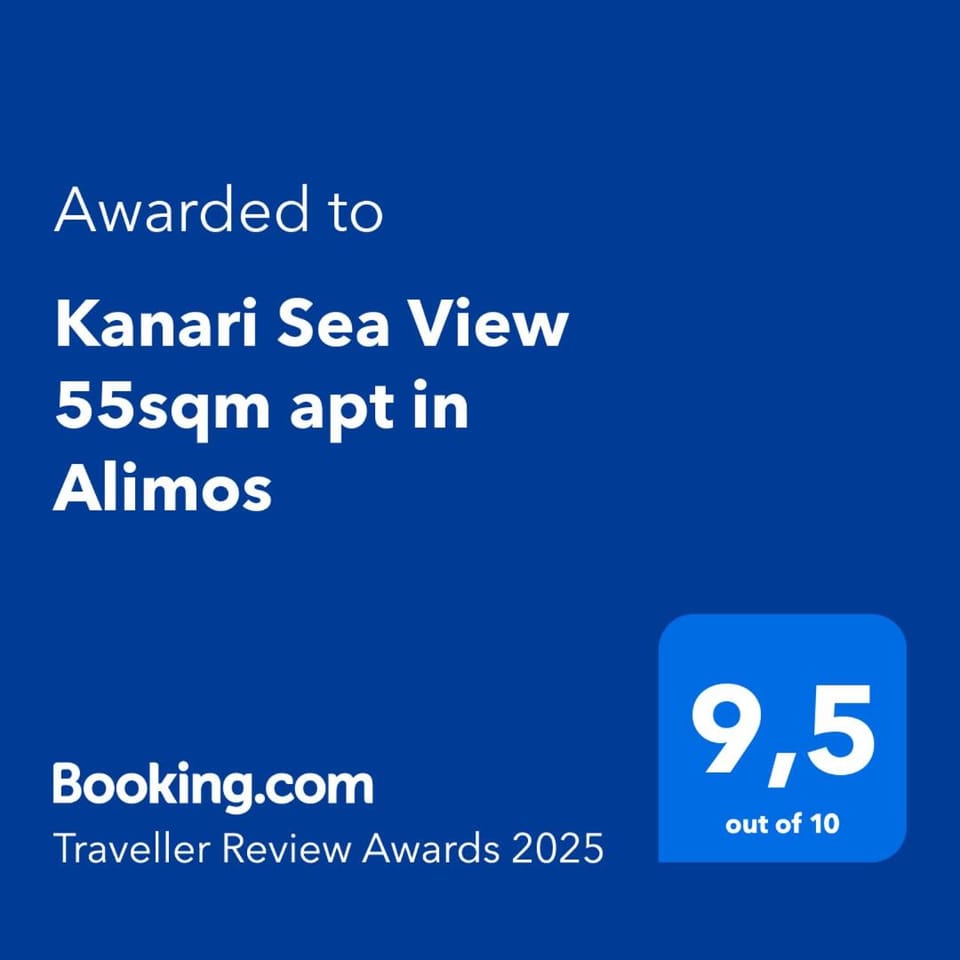 Kanari Sea View 55sqm apt in Alimos Apartment in Alimos