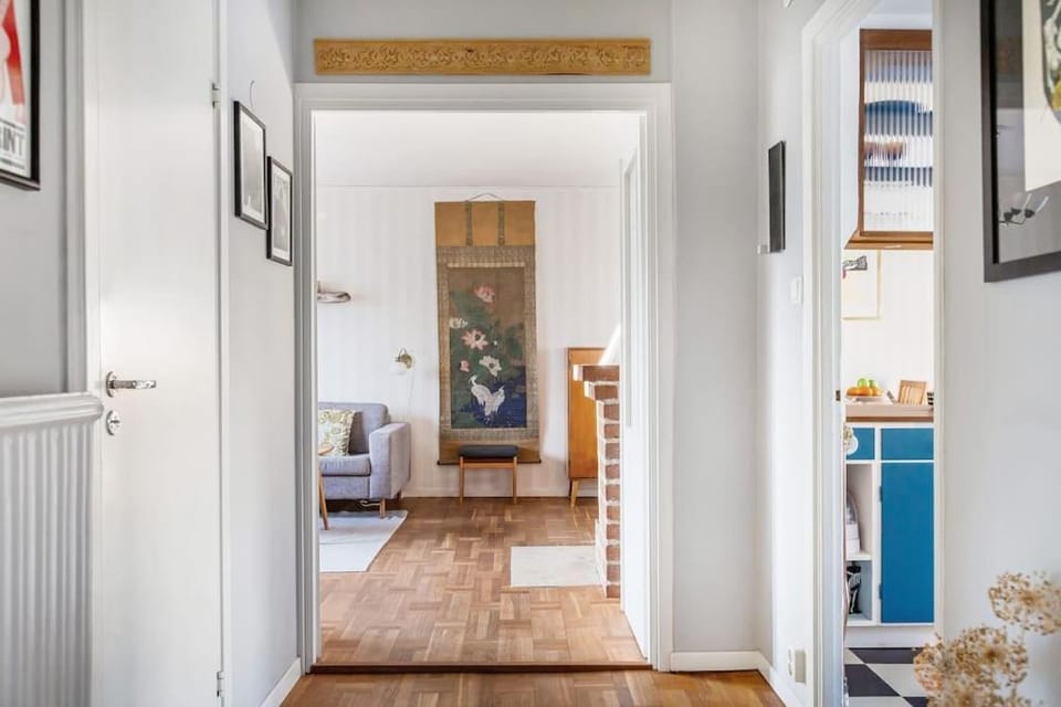 Retro Retreat with Modern Comforts Apartment in Huddinge