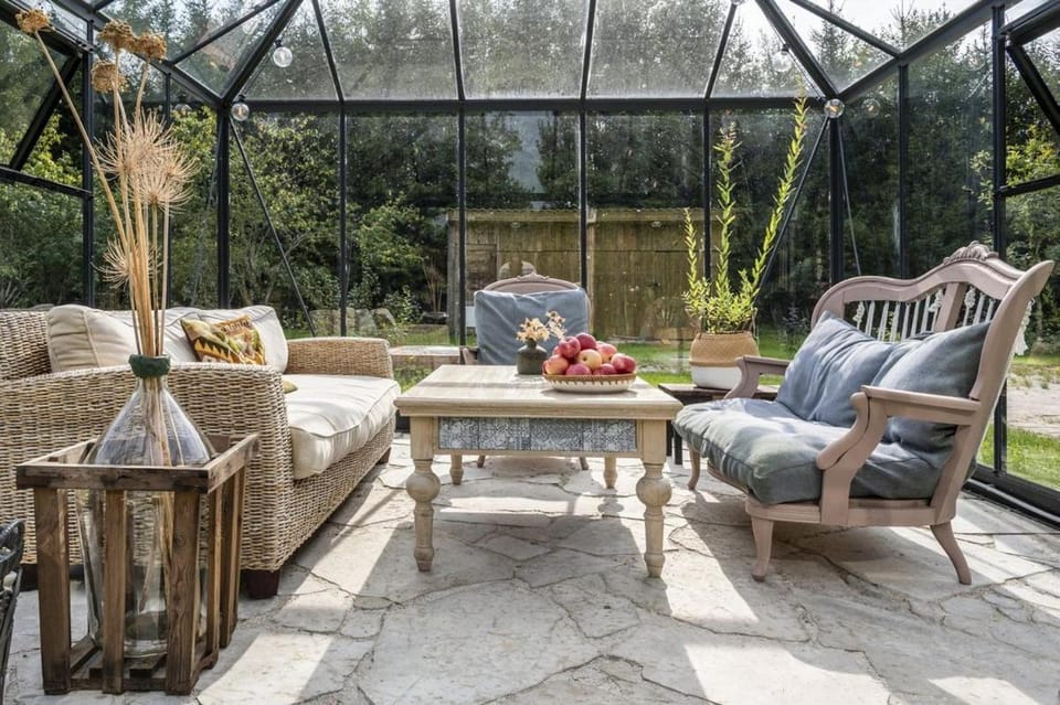 Patio, Garden, Seating area