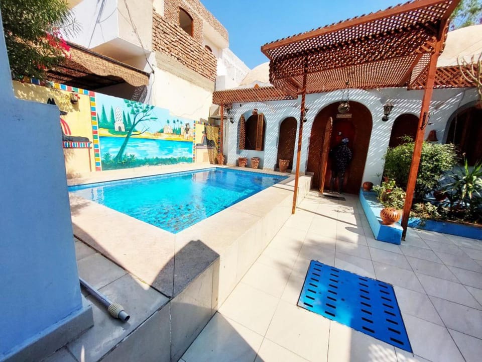 Pool view, sunbed
