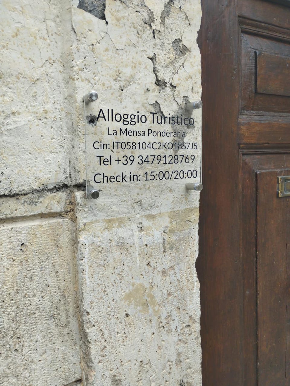 La Mensa Ponderaria Bed and Breakfast in Tivoli
