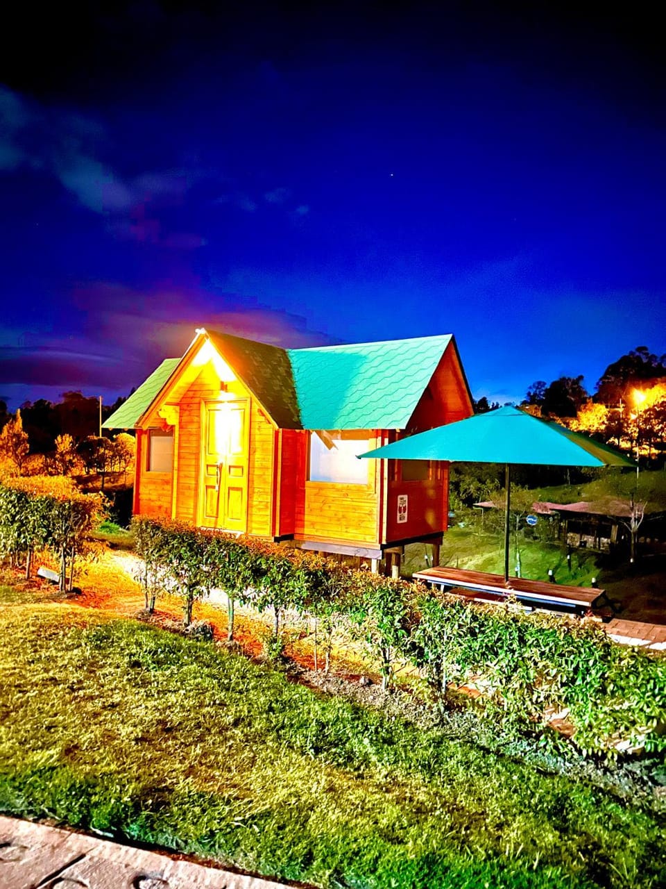 Property building, Night