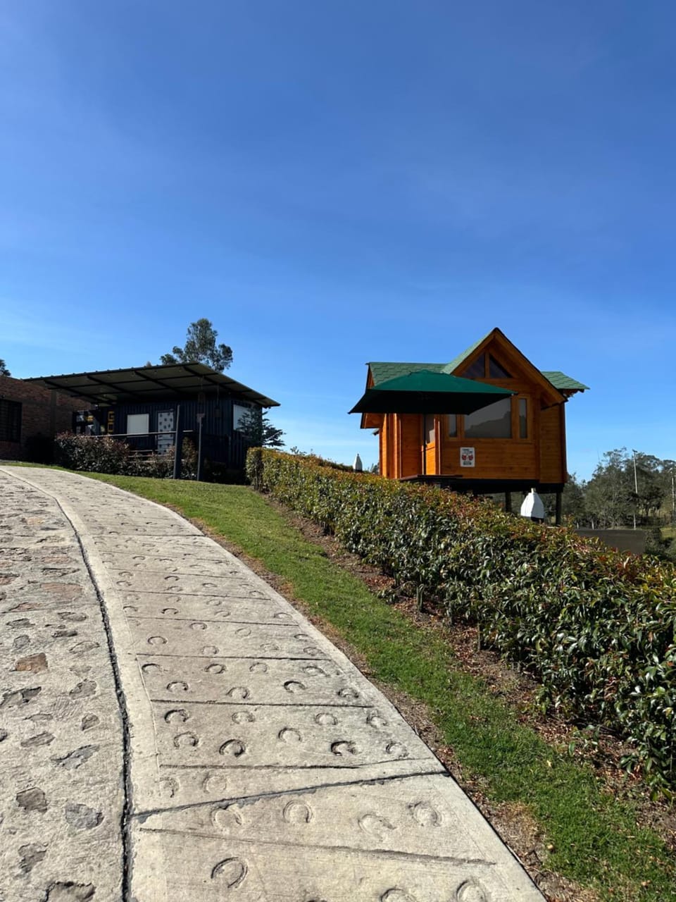 Property building, Garden