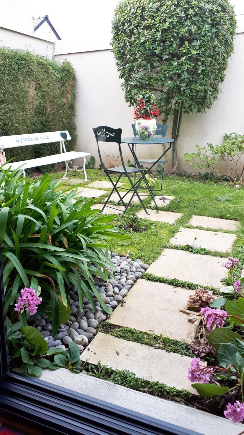 Patio, Garden, Garden view