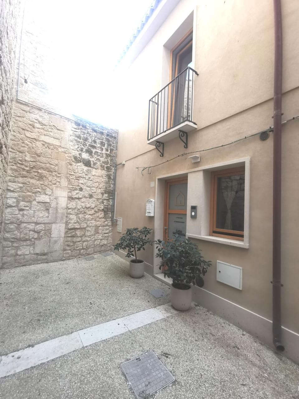 Quiet street view