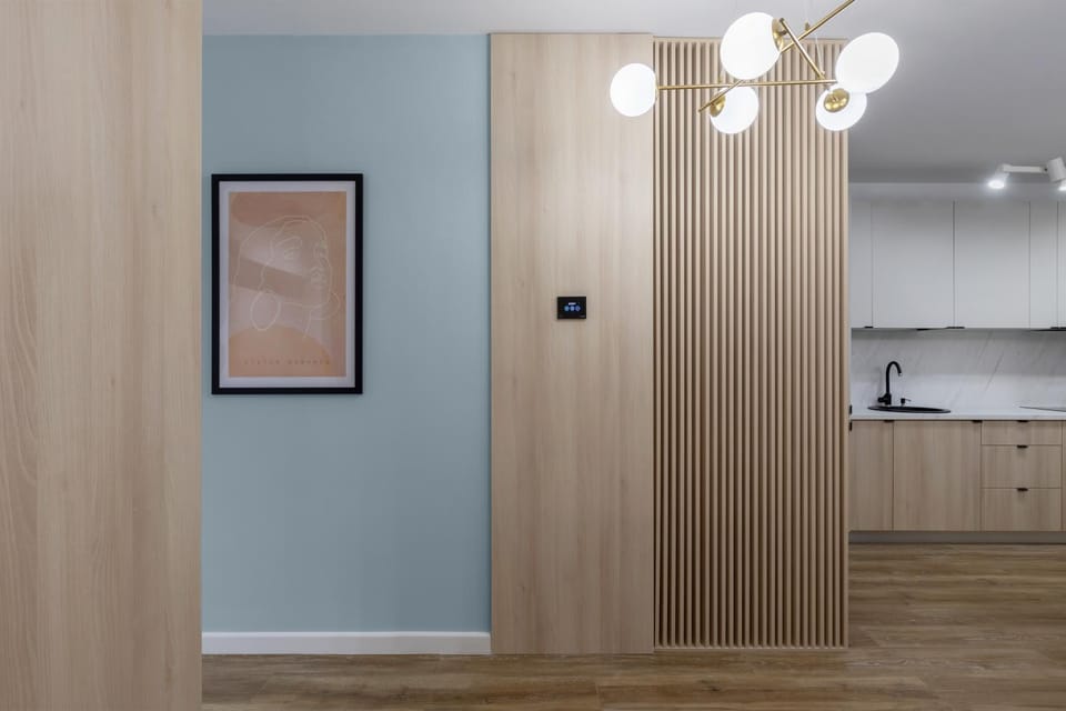 Kitchen or kitchenette, wardrobe