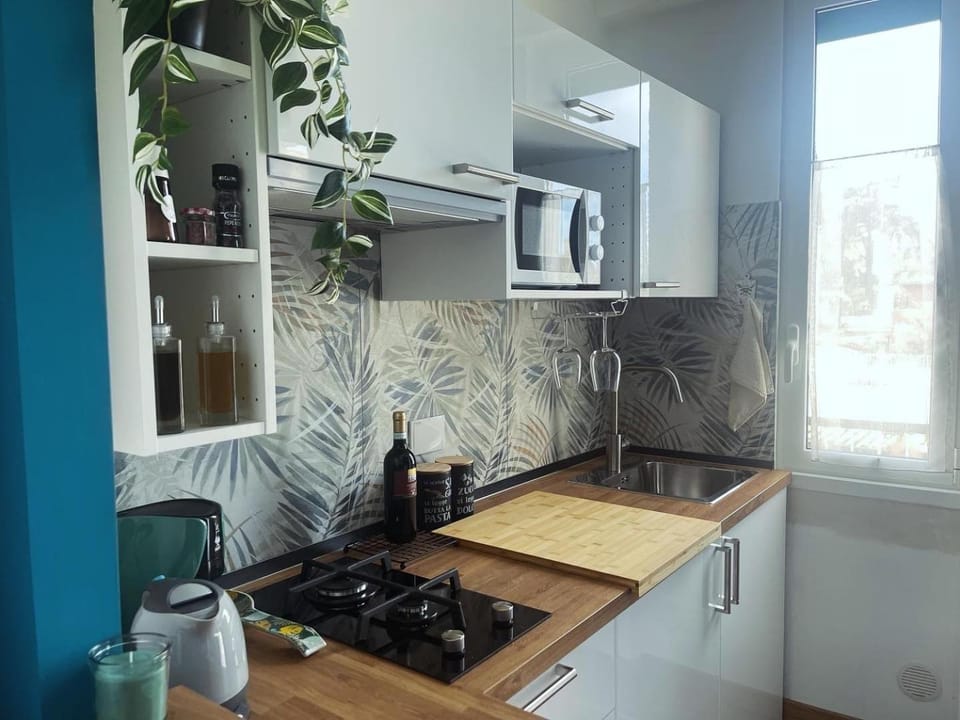 Coffee/tea facilities, Kitchen or kitchenette, minibar, stove