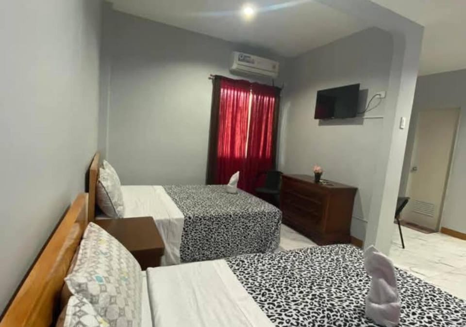 Photo of the whole room, Bedroom, air conditioner