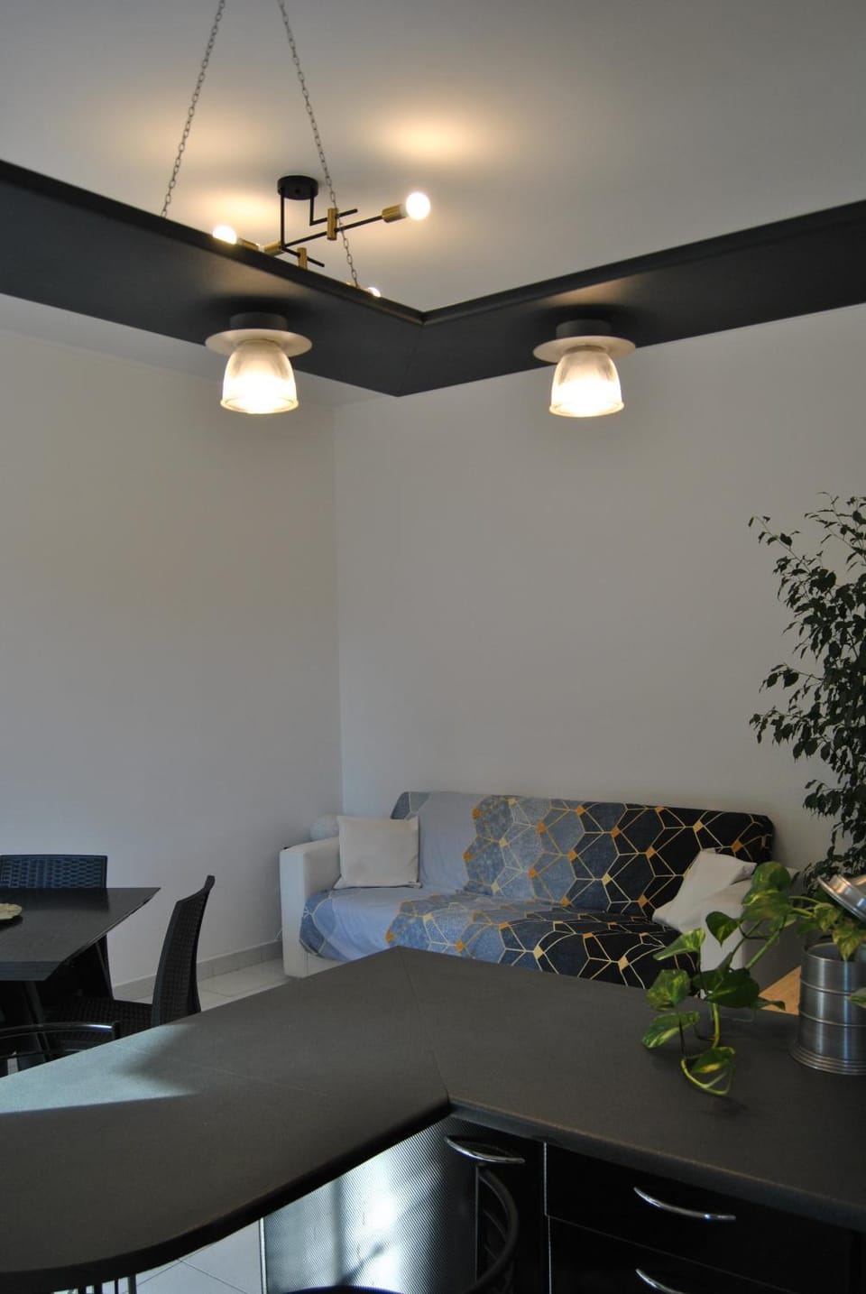 Living room, Seating area, Dining area