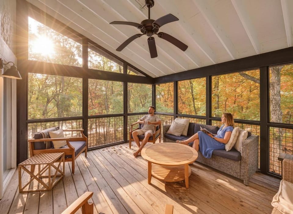 Patio, Balcony/Terrace, Seating area