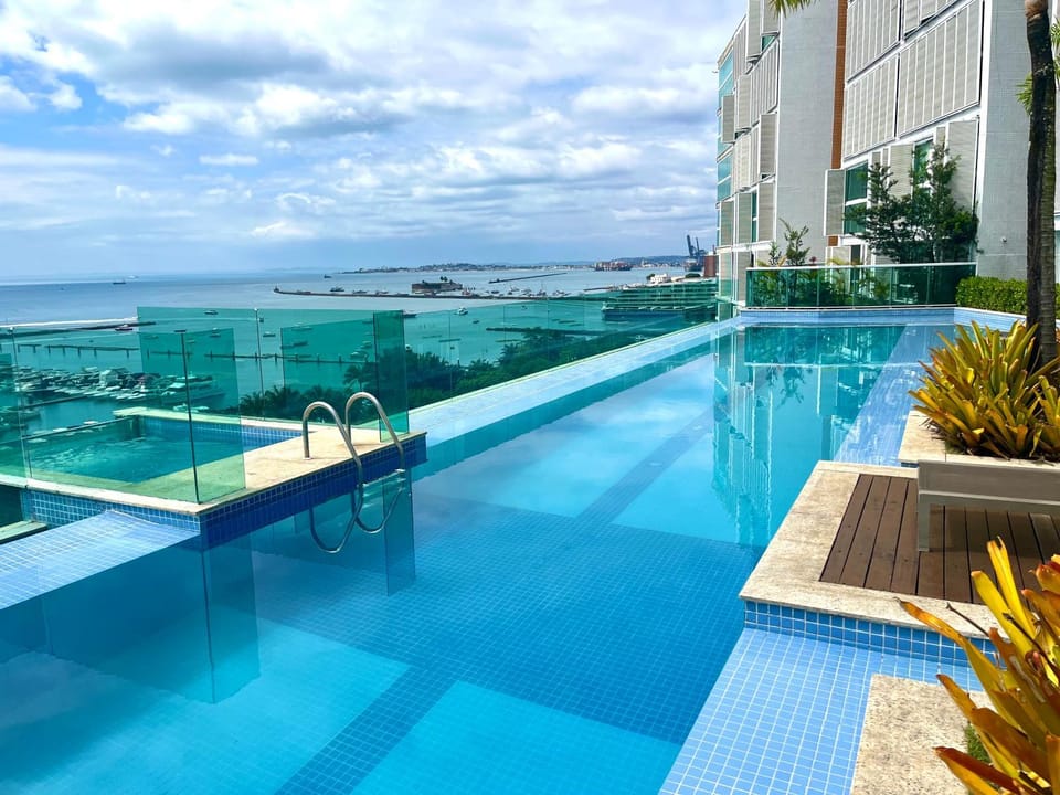 Day, Natural landscape, View (from property/room), Pool view, Swimming pool, Swimming pool