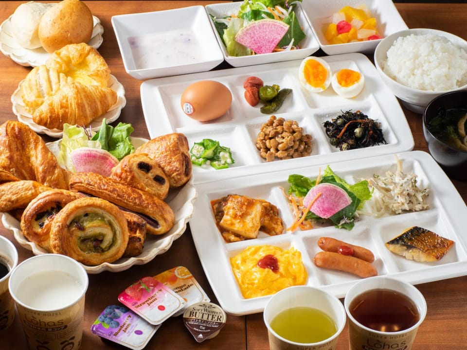 Food close-up, Buffet breakfast