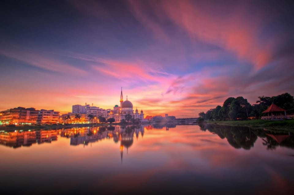Nearby landmark, Natural landscape, River view, Sunrise, Sunset