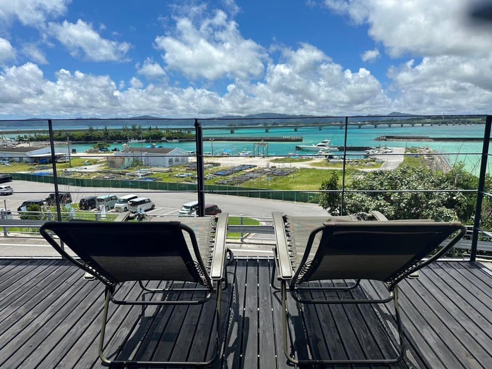View (from property/room), Balcony/Terrace, Sea view