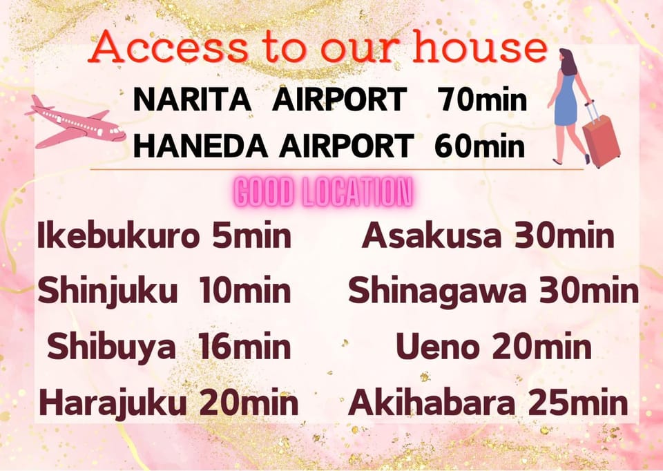 Tokyo House2 Best location in JUJO 2minutes walk to JR Jujo station Apartment in Saitama Prefecture