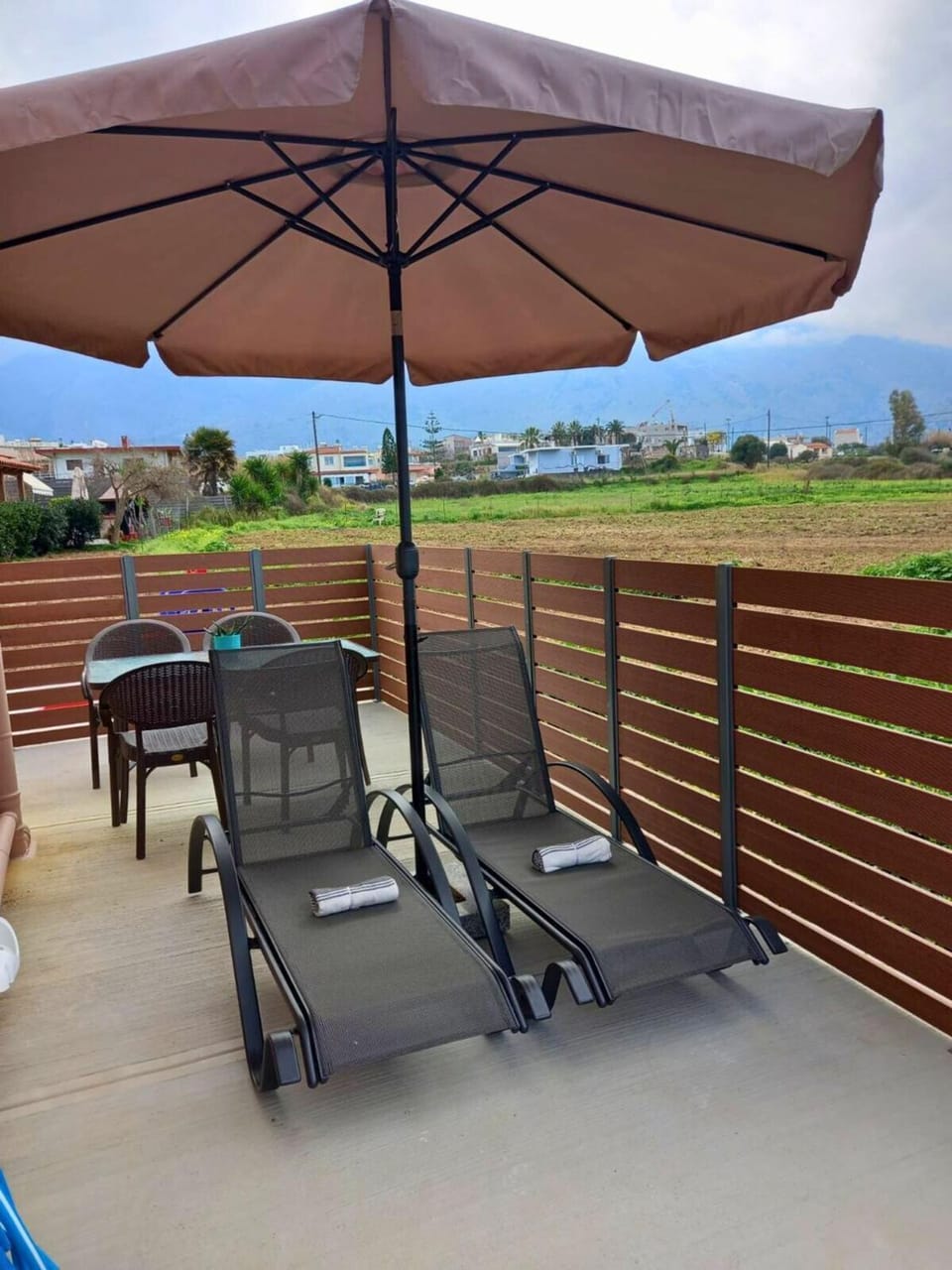 Patio, Balcony/Terrace, sunbed
