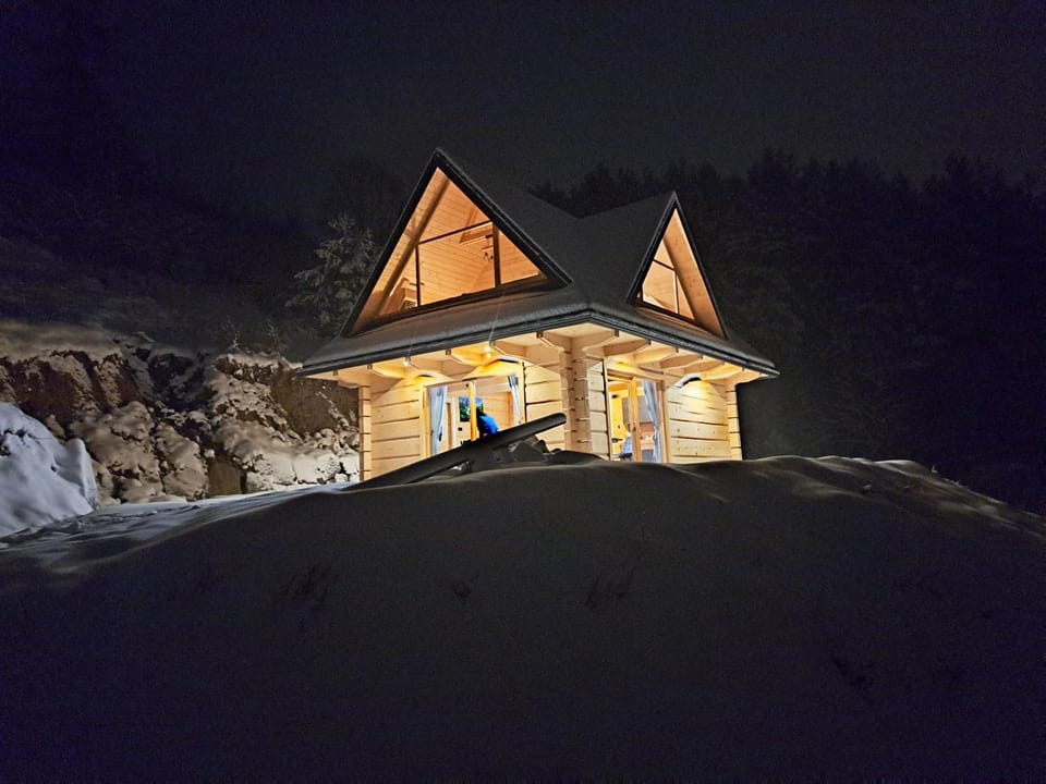 Property building, Night, Natural landscape
