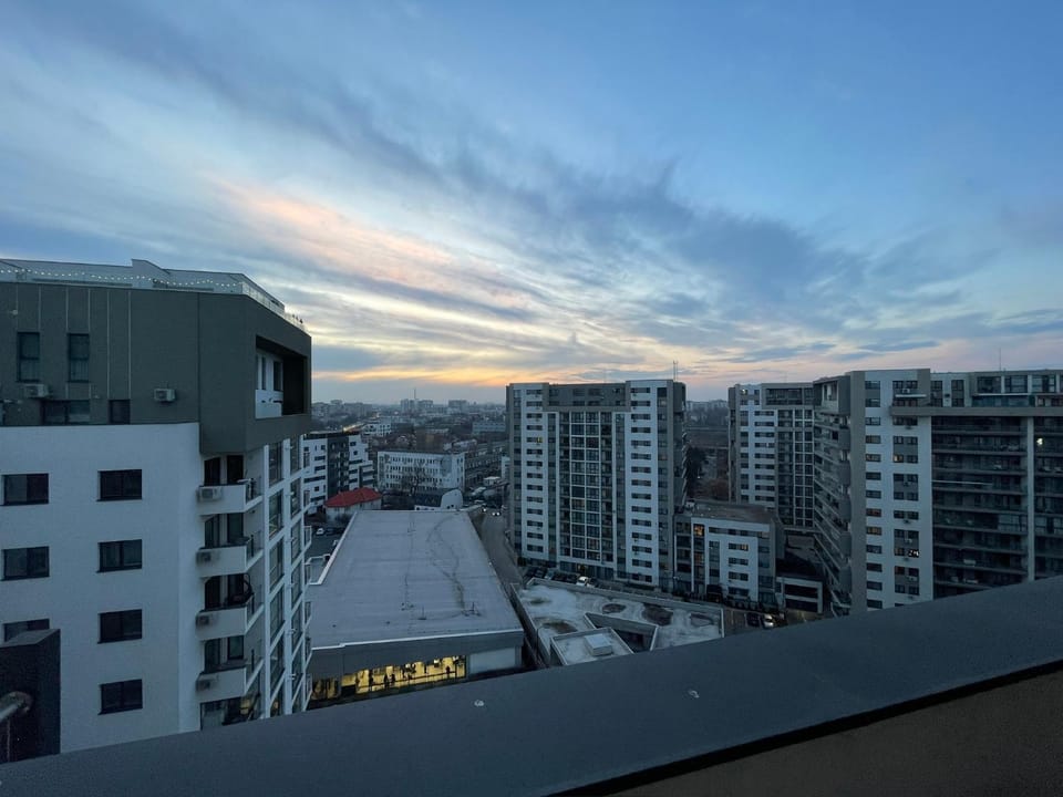 Day, City view, Sunset
