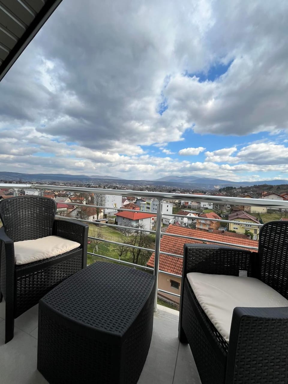 View (from property/room), Balcony/Terrace, Seating area