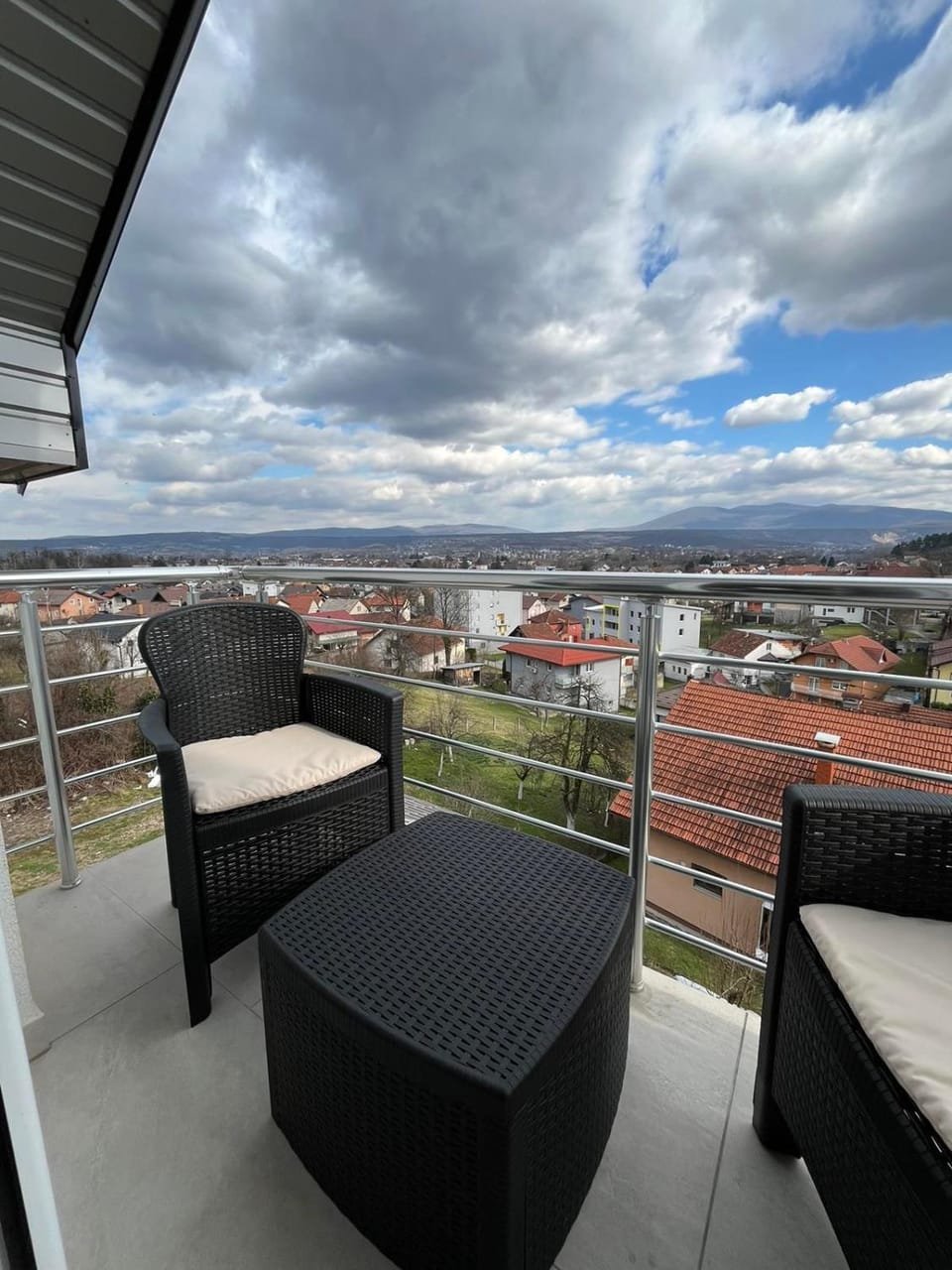 View (from property/room), Balcony/Terrace, Seating area