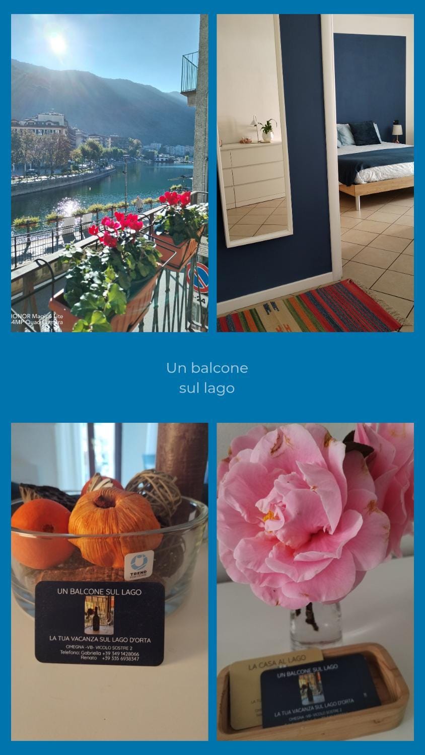 un balcone sul lago Apartment in Omegna