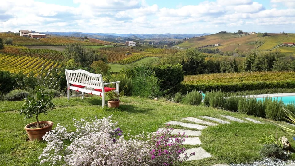 Natural landscape, Garden, Garden view, Mountain view, Pool view
