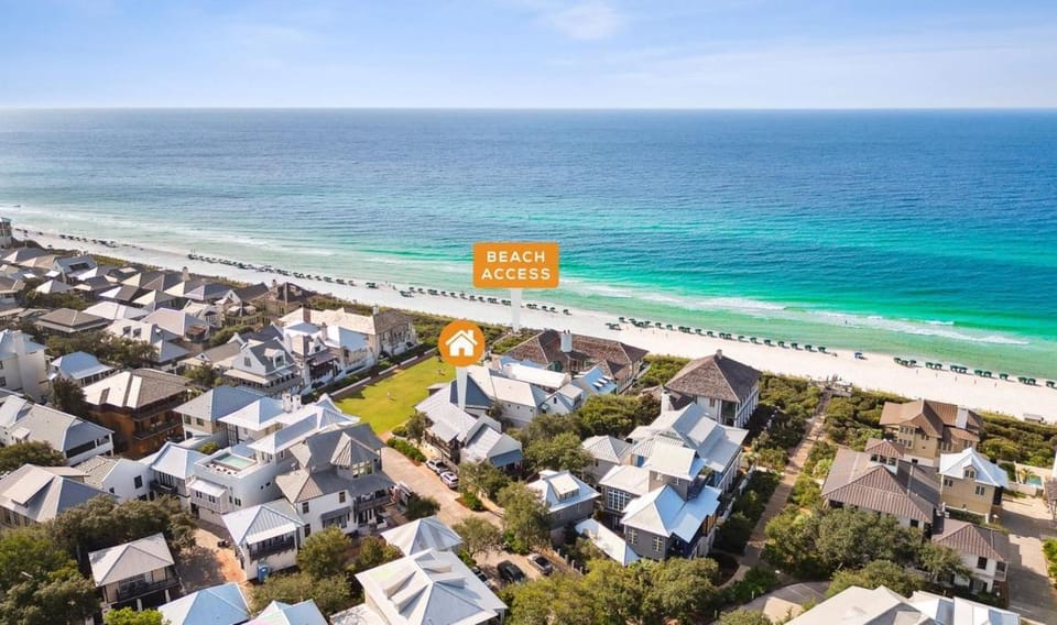 Property building, Neighbourhood, Bird's eye view, Beach