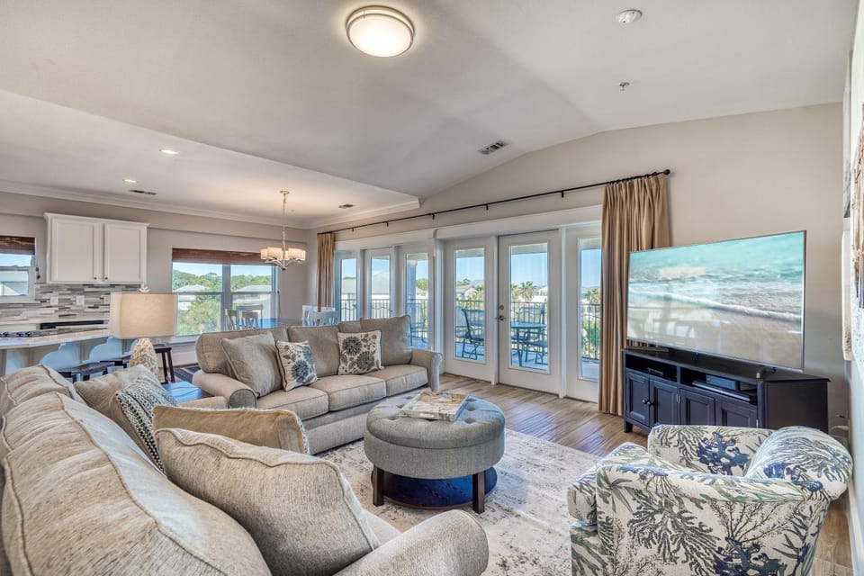 TV and multimedia, View (from property/room), Balcony/Terrace, Living room, Family