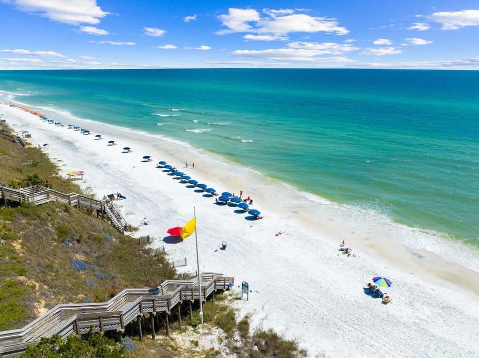 Bird's eye view, Beach, Sea view