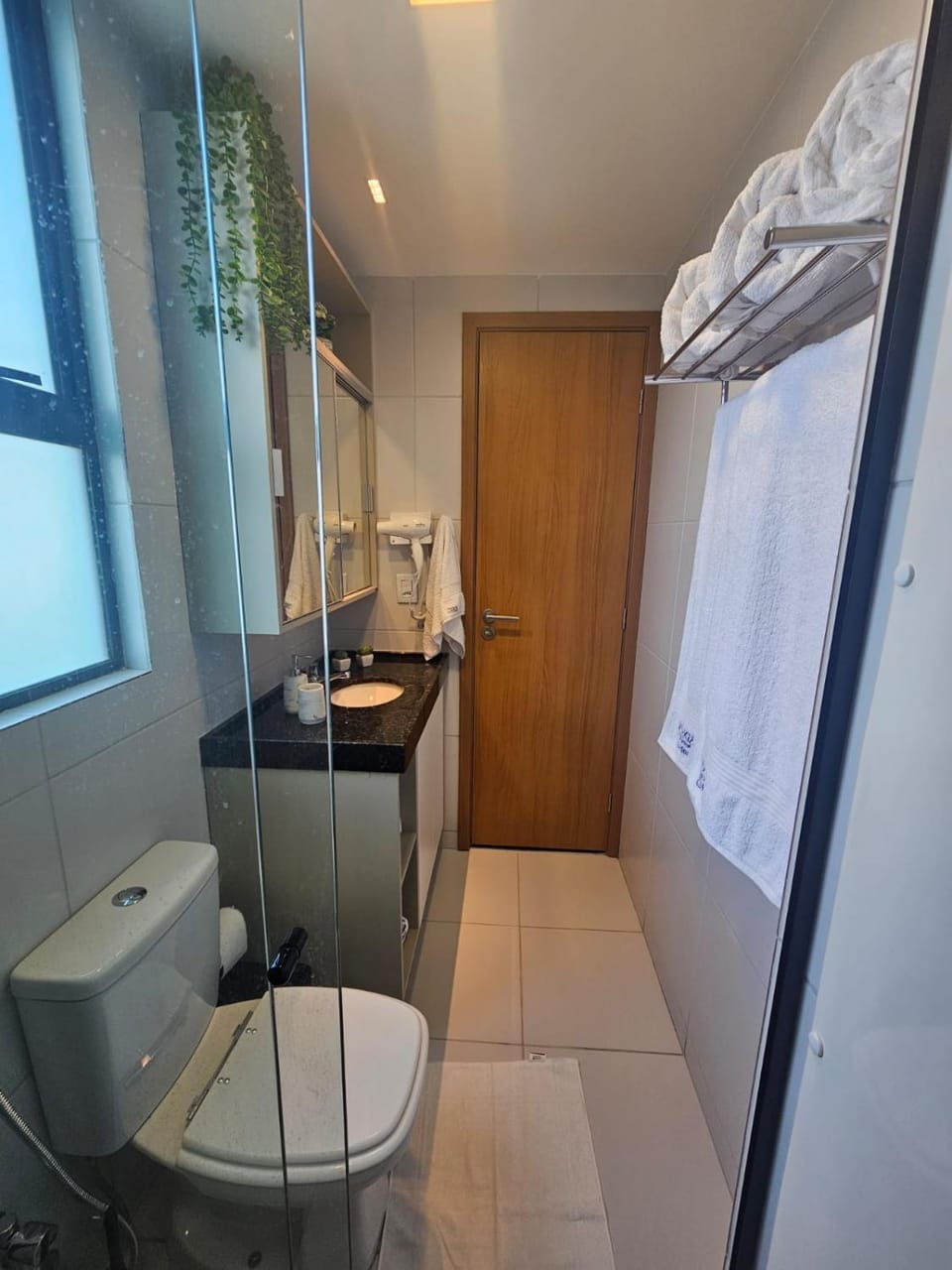 Shower, Toilet, Bathroom, towels