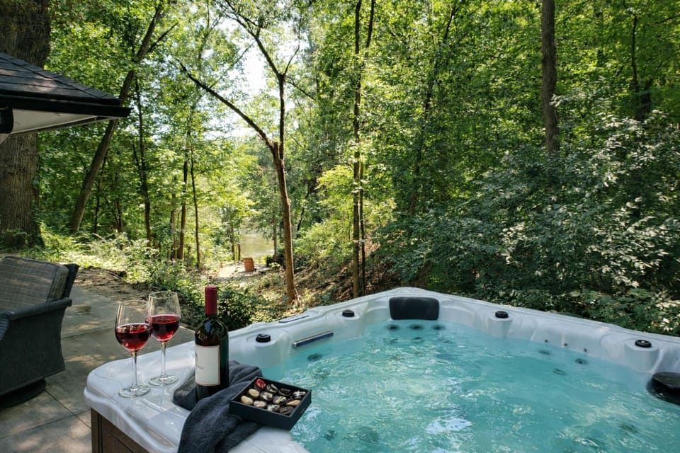 Natural landscape, Hot Tub