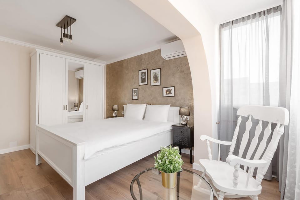 Bed, Photo of the whole room, Bedroom, hair dresser