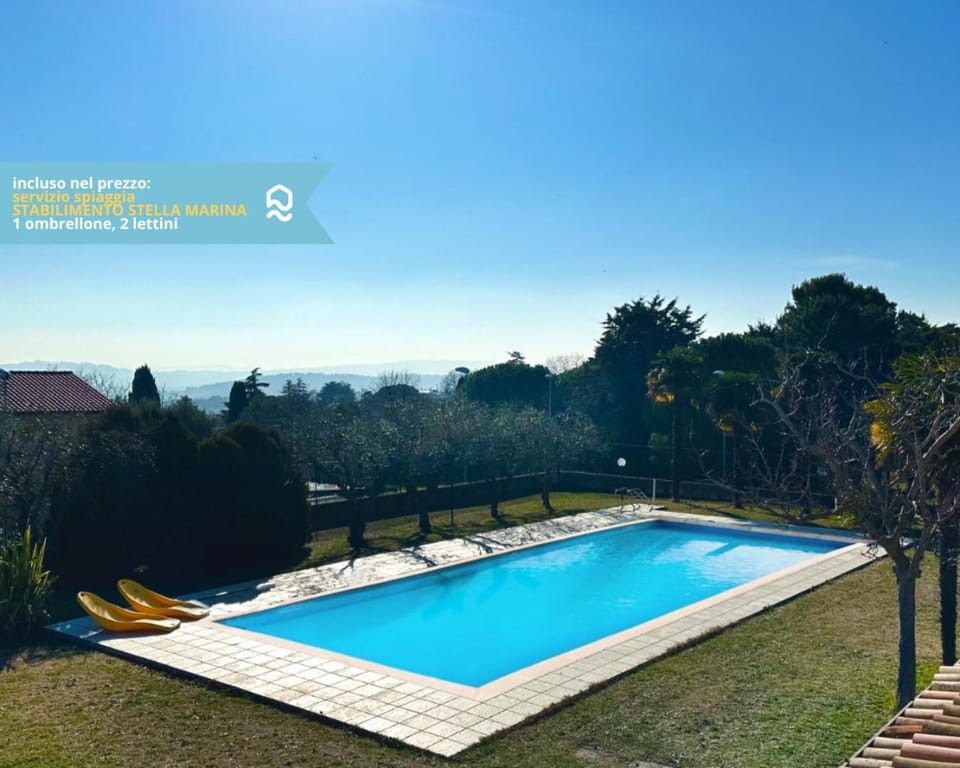 VIVA3 - Numana, ampio trilocale in villa con piscina Apartment in Marche