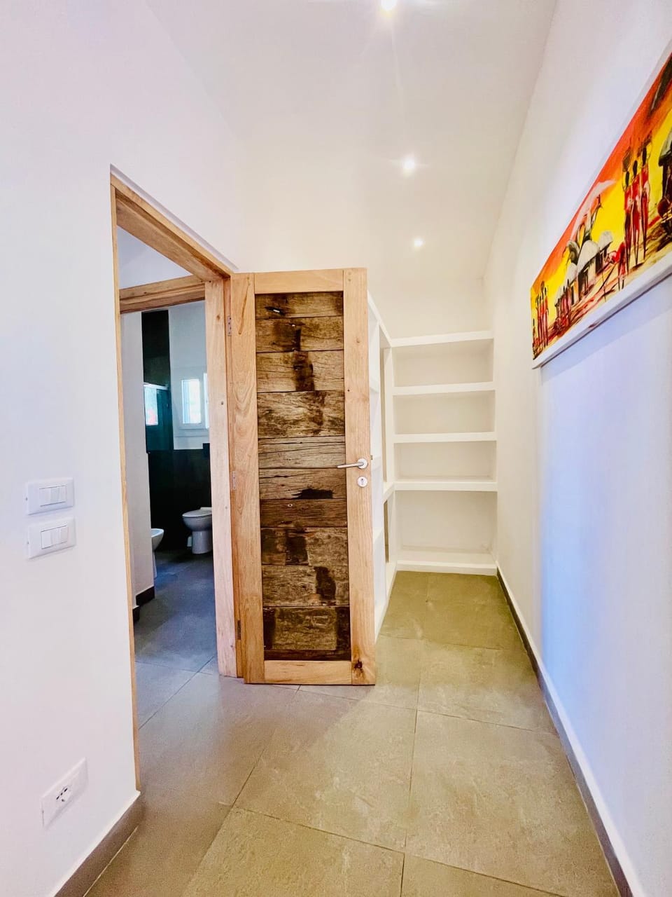 Bathroom, wardrobe