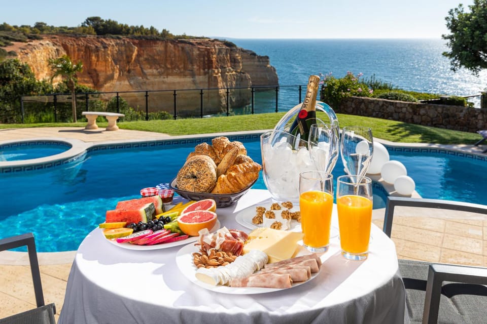 Natural landscape, Pool view, Sea view, Swimming pool