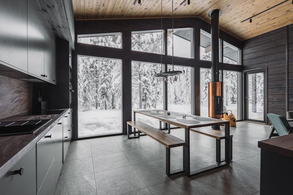 Living room, Dining area, kitchen