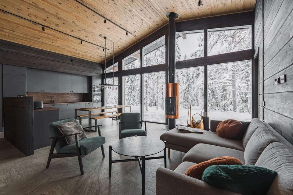 Living room, Dining area, kitchen