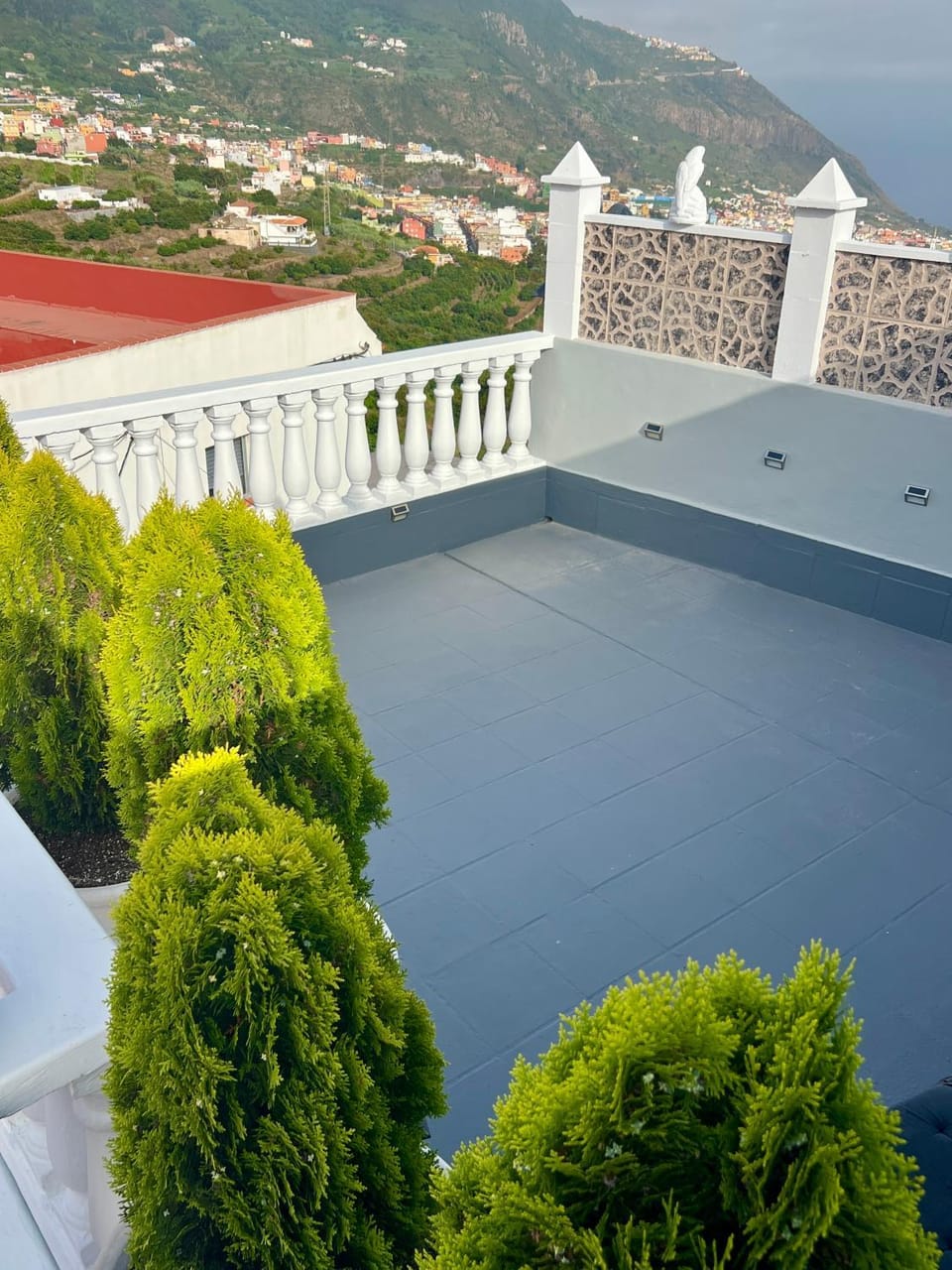 Day, Natural landscape, Bird's eye view, Balcony/Terrace, Mountain view, Sea view