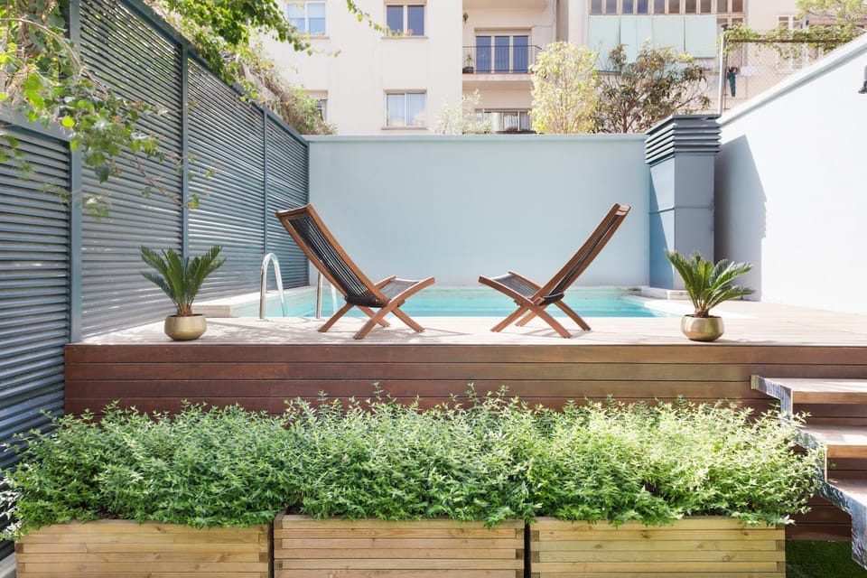 Patio, Garden view, Pool view, Swimming pool