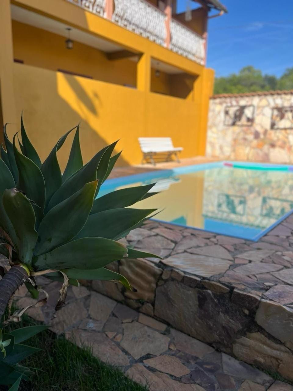 Property building, Day, Pool view