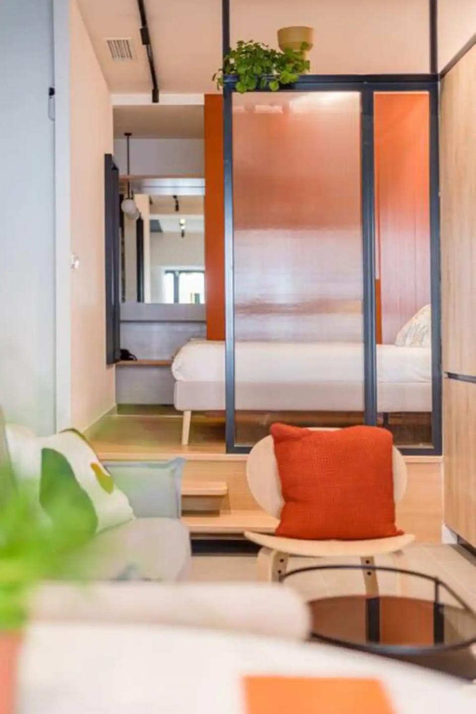 Living room, Bedroom